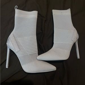 Steve Madden sparkly sock boots! Size 8, lightly worn!